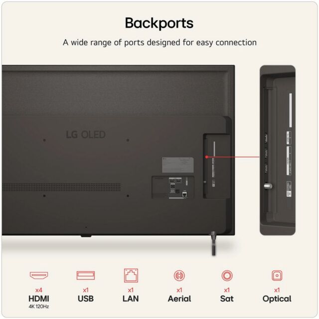 LG OLED48B6ELC.AEK 48inch 4K OLED AI Smart TV