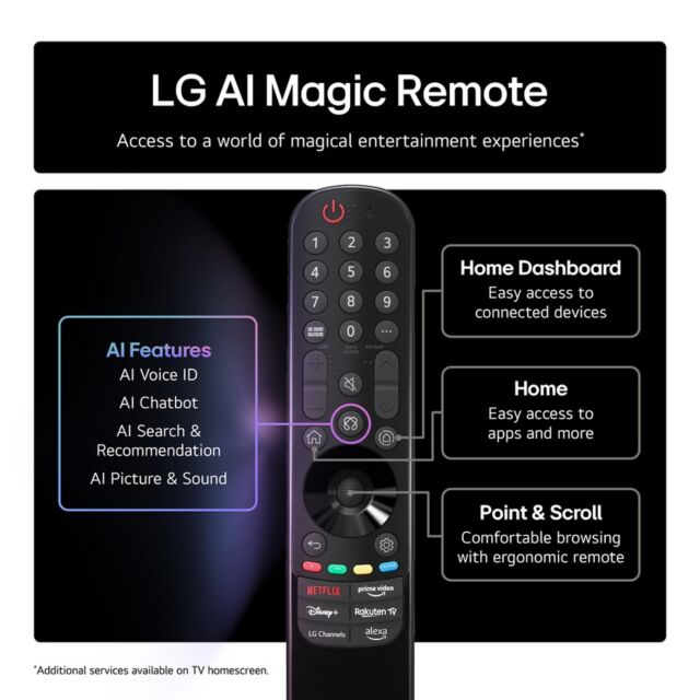 LG OLED48C56LB.AEK 48inch OLED evo AI C5 4K Smart TV 2025