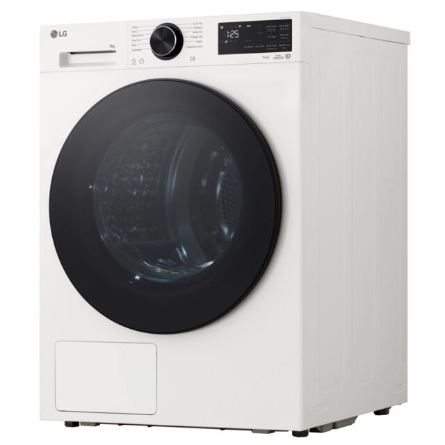 LG RHX5009TWB Series 5 Rhx5009twb 9Kg Heat Pump Tumble Dryer - White