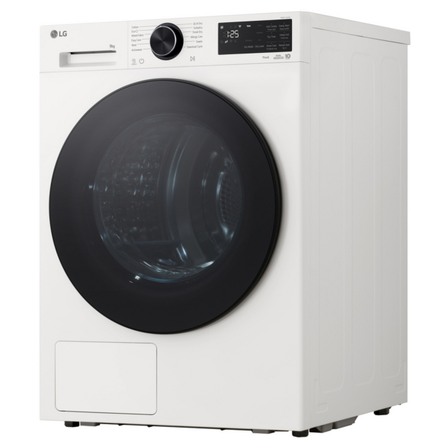 LG RHX5009TWB 9kg Heat Pump Tumble Dryer White