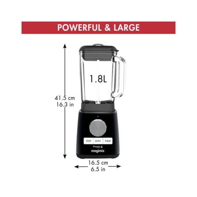 Magimix 11628 Blender Power 4, Black