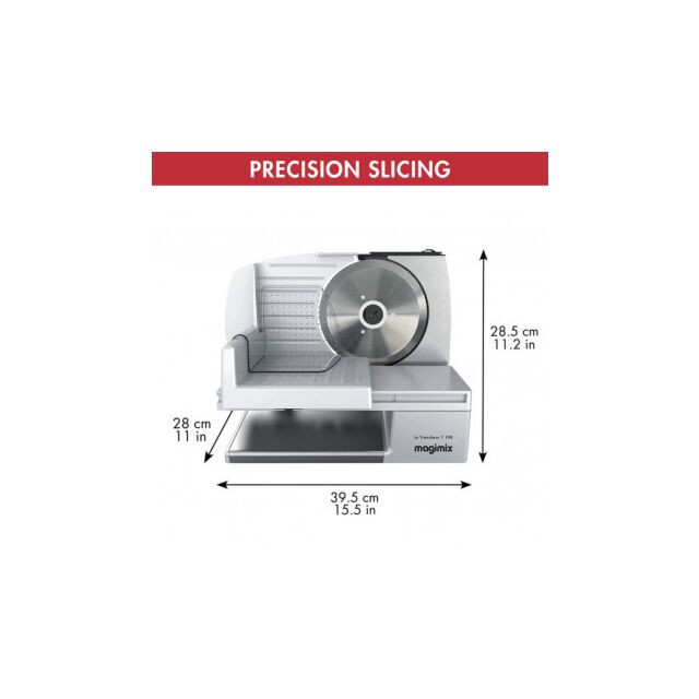 Magimix 11651 T190 Electronic Slicer, Stainless Steel 