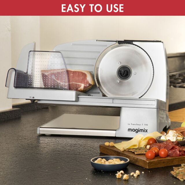 Magimix 11651 T190 Electronic Slicer, Stainless Steel 