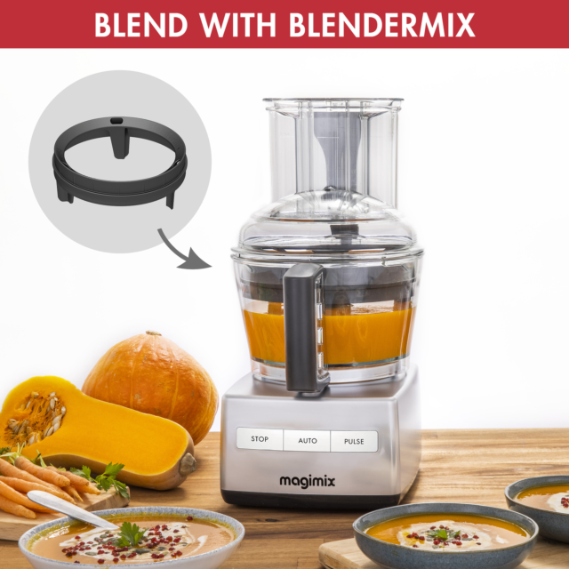 Magimix 18371 SATIN 3200XL BlenderMix Food Processor, Satin