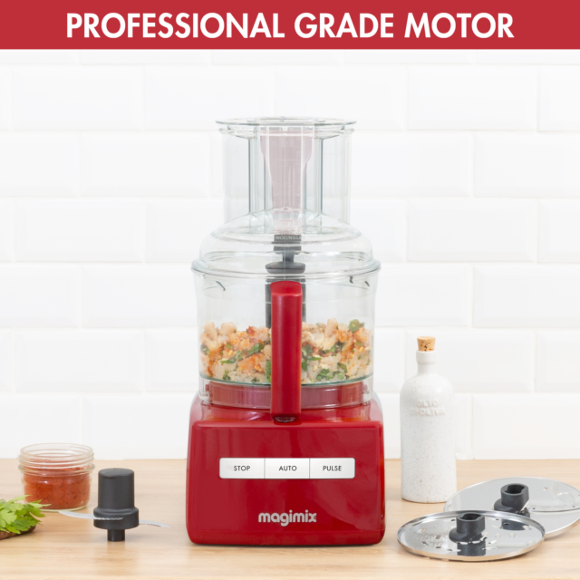 Magimix 18374 RED 3200XL BlenderMix Food Processor, Red