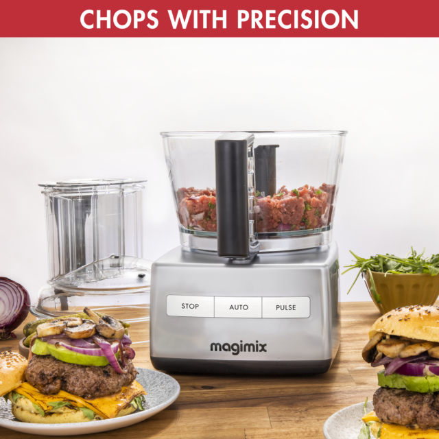 Magimix 18471 SATIN 4200XL Food Processor with BlenderMix, Satin