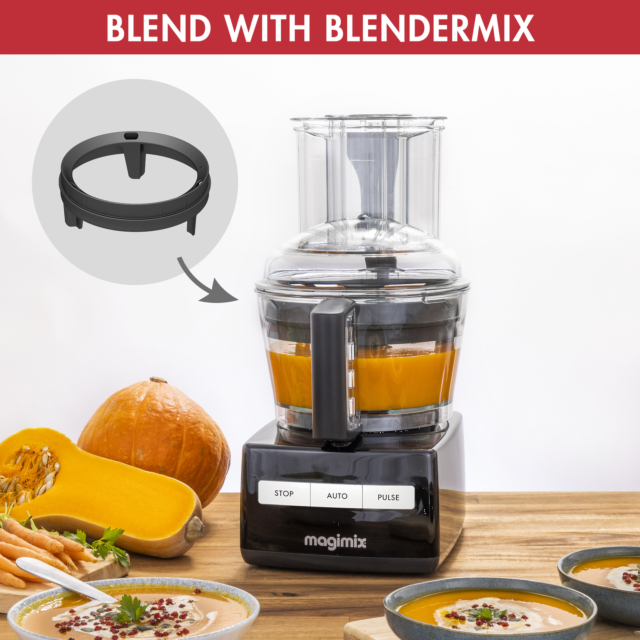 Magimix 18473 BLACK 4200XL BlenderMix Food Processor, Black