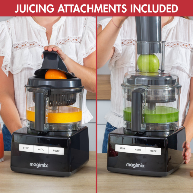 Magimix 18712 BLACK 5200XL Premium BlenderMix Food Processor, Black