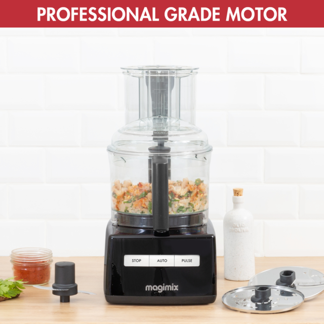 Magimix 18712 BLACK 5200XL Premium BlenderMix Food Processor, Black