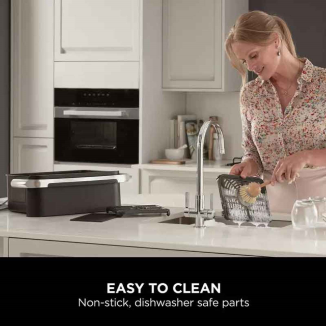 Ninja AF500UK Foodi FlexDrawer 10.4L Air Fryer, Black