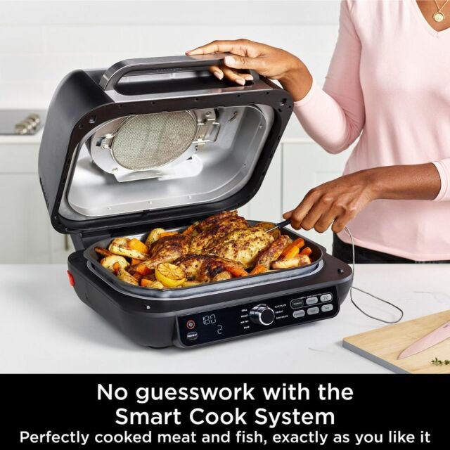 Ninja AG651UK Foodi® MAX Pro Health Grill & Flat Plate Air Fryer