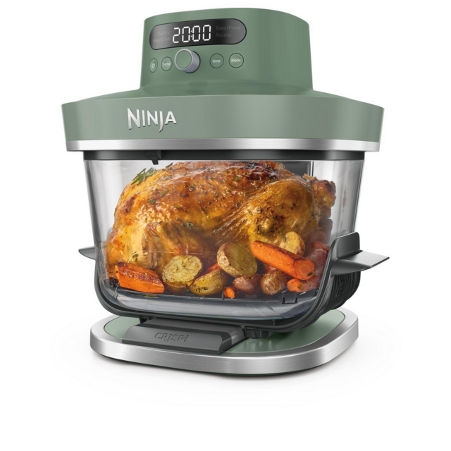 Ninja AS090UKGN CRISPi PRO 5-in-1 Glass Air Fryer Green