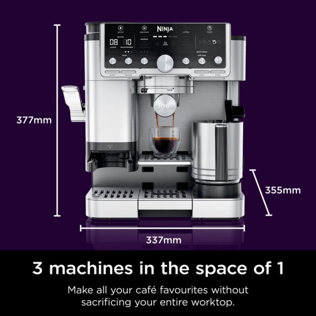 Ninja ES701UK Luxe Caf? Pro Espresso Machine Black