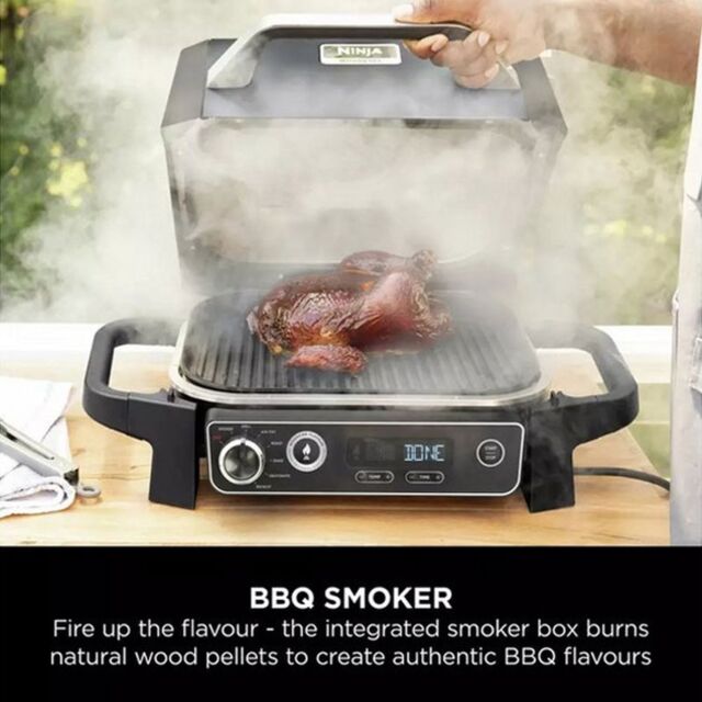 Ninja OG701UK Woodfire Electric BBQ Grill