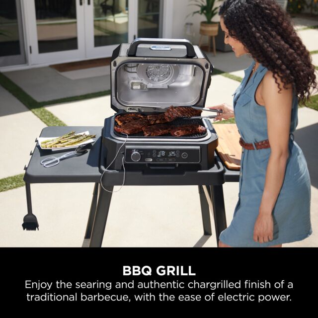 PRC Direct | Ninja Woodfire Pro XL Electric BBQ Grill & Smoker