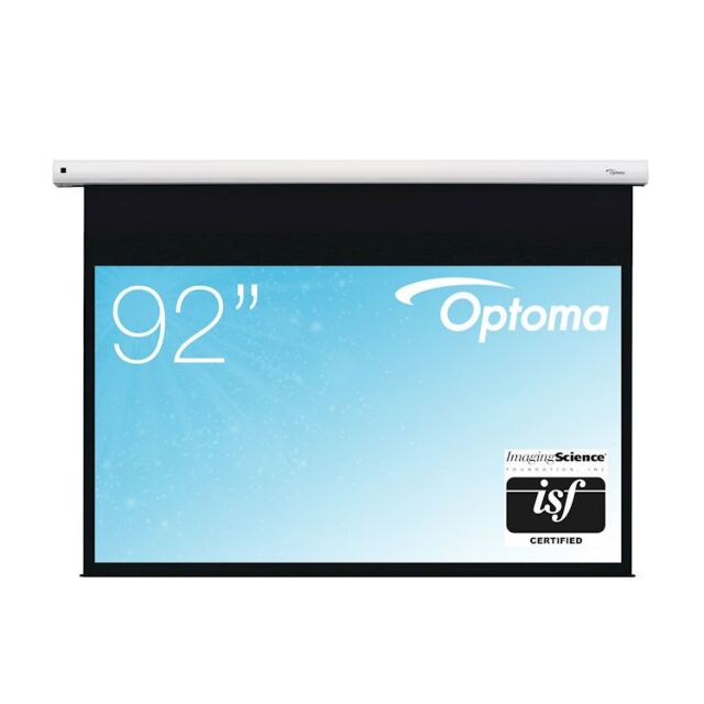Optoma DE-9092EGA 92inch' Diagonal 16:9 Electric Projector Screen