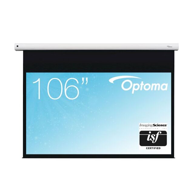 Optoma DE-9106EGA 106inch Diagonal 16:9 Electric Projector Screen