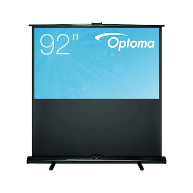Optoma DP-9092MWL 92inch 16:9 Portable Pull Up Screen
