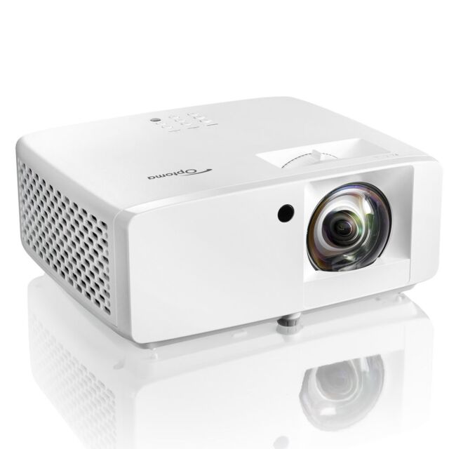 Optoma GT2100HDR Compact Short Throw Full HD Laser Home Projector
