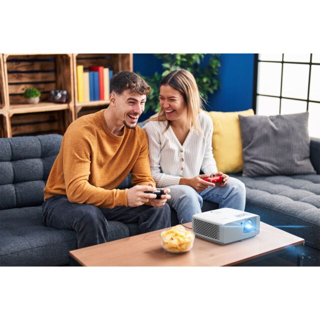 Optoma GT2100HDR Compact Short Throw Full HD Laser Home Projector