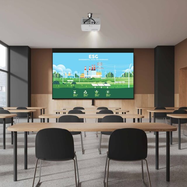 Optoma HZ151X Eco-Friendly Compact High Brightness Full HD Laser Projector