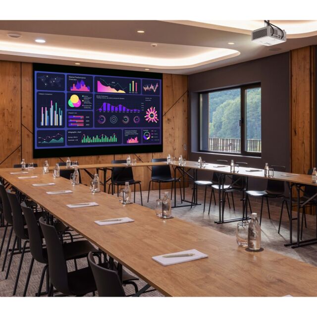 Optoma HZ151X Eco-Friendly Compact High Brightness Full HD Laser Projector