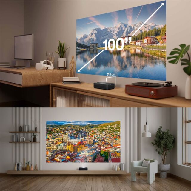 Optoma PHOTON GO Smart Portable Ultra Short Throw Projector