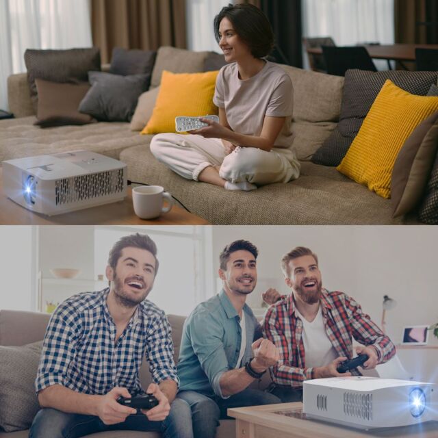 Optoma UHD35STX Short Throw 4K Uhd Gaming And Home Entertainment Projector