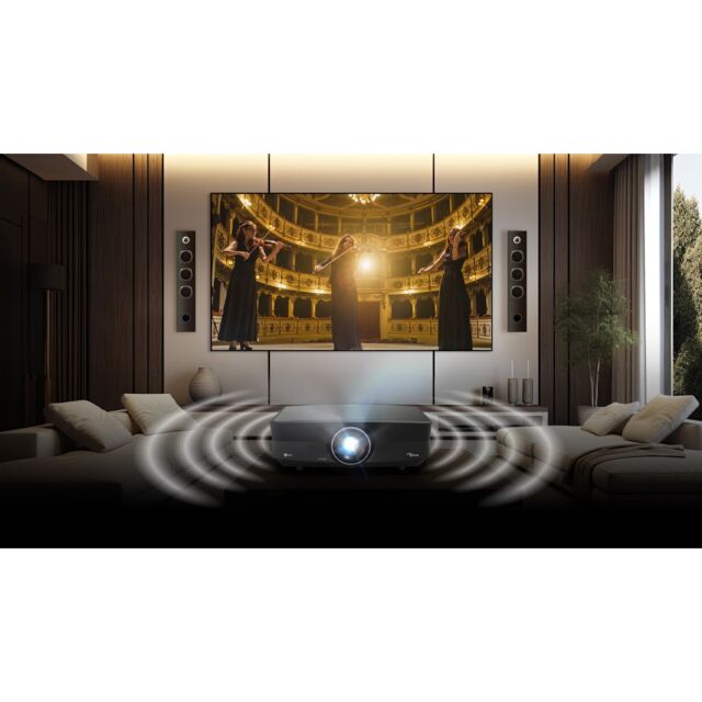 Optoma UHZ68LV 4K UHD Dual Laser Home Entertainment Projector