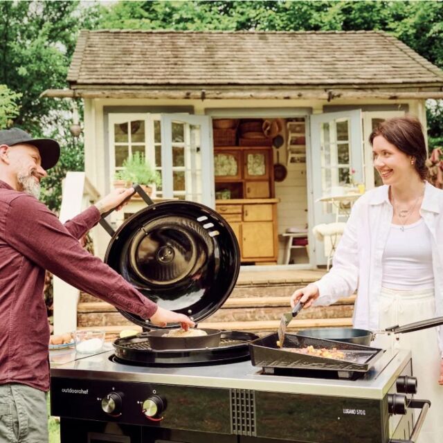 Outdoorchef LUGANO 570 EVO II Premium Swiss Gas Grill With 9.5Kw Burners
