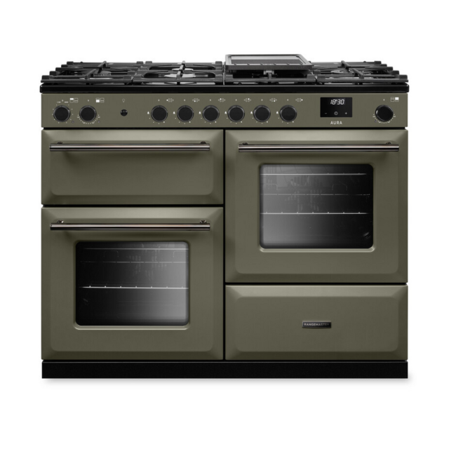 Rangemaster AURO110DF Dual Fuel Cooker 110cm River Bed