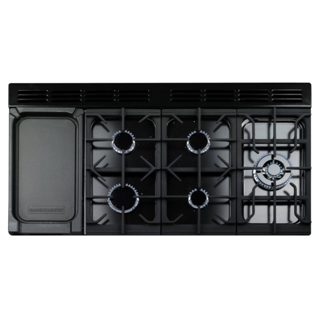 Rangemaster CDL110DFFMG/C CLASSIC DELUXE 110cm Dual Fuel Cooker, Mineral Green