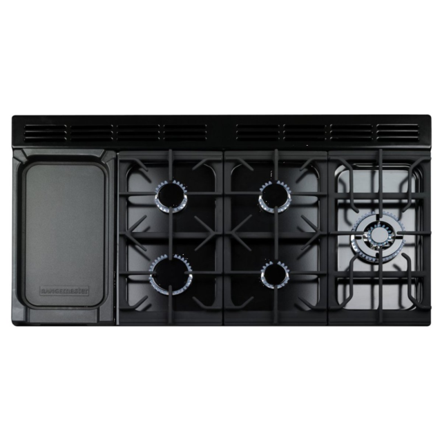 Rangemaster CDL110DFFOG/B (114470) 110cm CLASSIC DL DF Fuel Range Cooker Olive Green/Brass