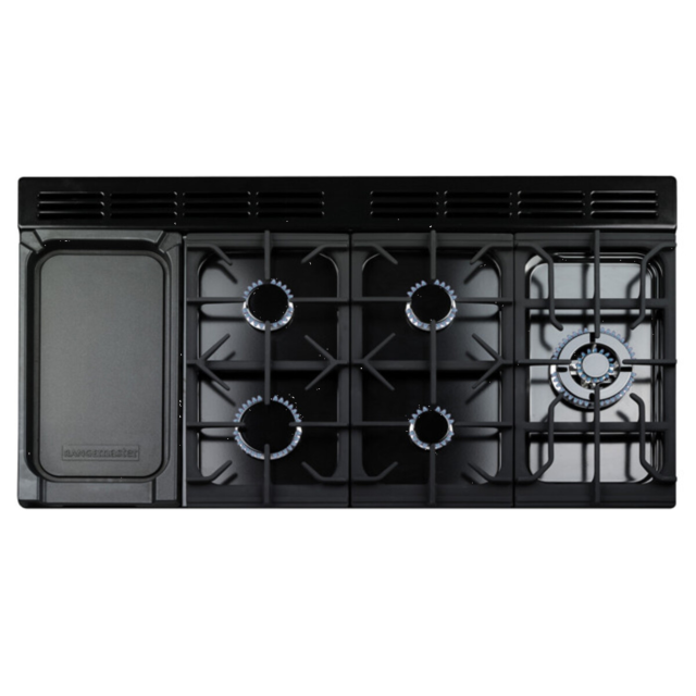 Rangemaster CDL110DFFSL/C (124280) CLASSIC DELUXE 110cm Dual Fuel Range Cooker, Slate/C