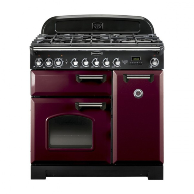 Rangemaster CDL90DFFCY/C CLASSIC DELUXE 90cm Dual Fuel Cooker