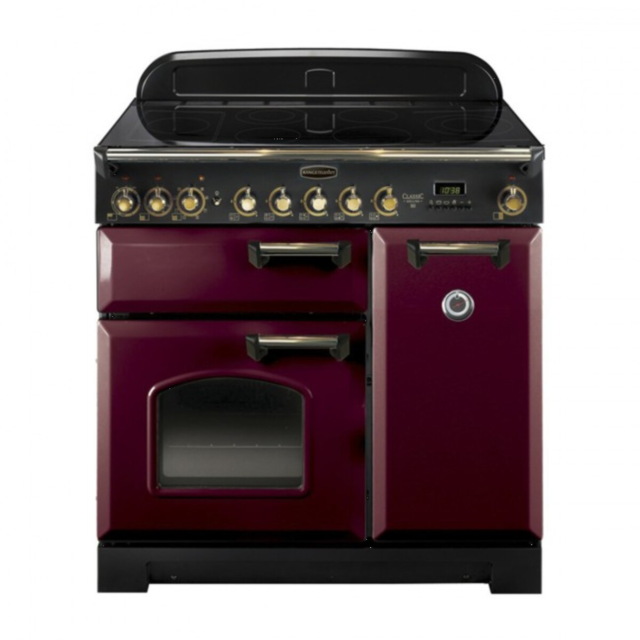 Rangemaster CDL90ECCY/B CLASSIC DELUXE 90cm Ceramic Range Cooker