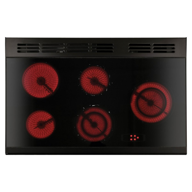 Rangemaster 114260 (CDL90ECRB/B) CLASSIC DELUXE 90cm Ceramic Range Cooker