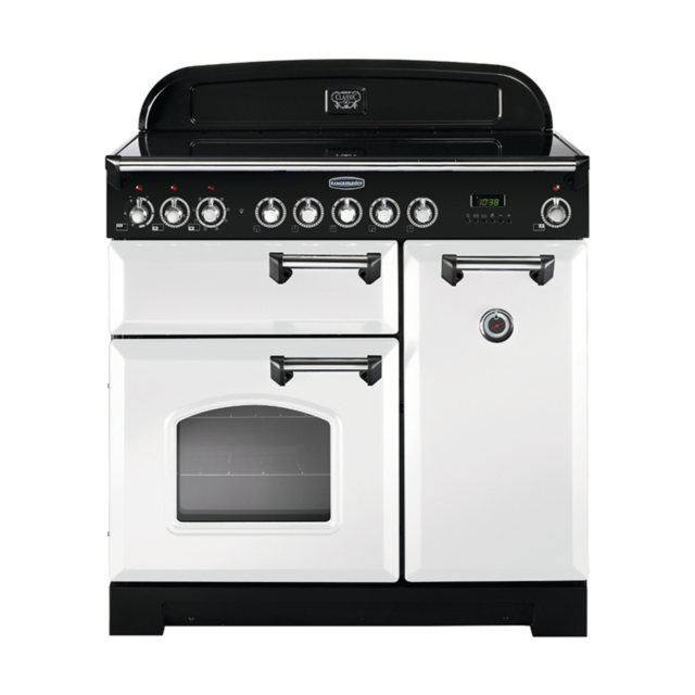 Rangemaster 113730 (CDL90EIWH/C) CLASSIC DELUXE 90cm Induction Range Cooker