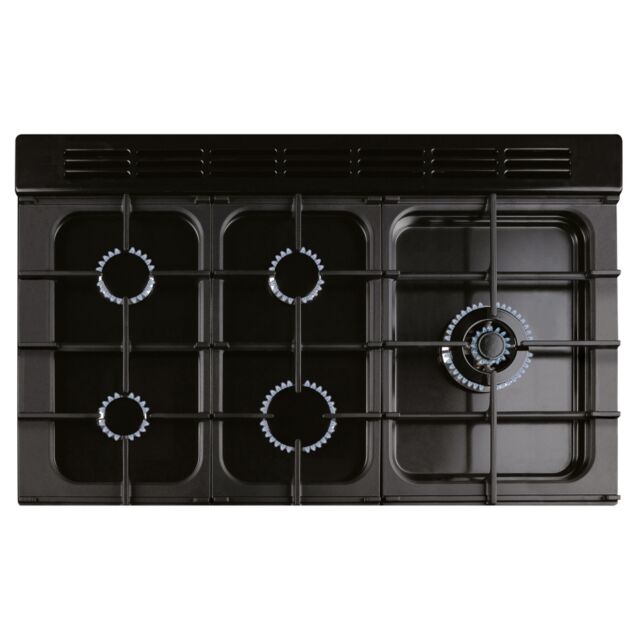 Rangemaster CL100DFPMSB/CM1 Classic 100cm Dual Fuel Cooker, Misty Blue/Chrome (2025)
