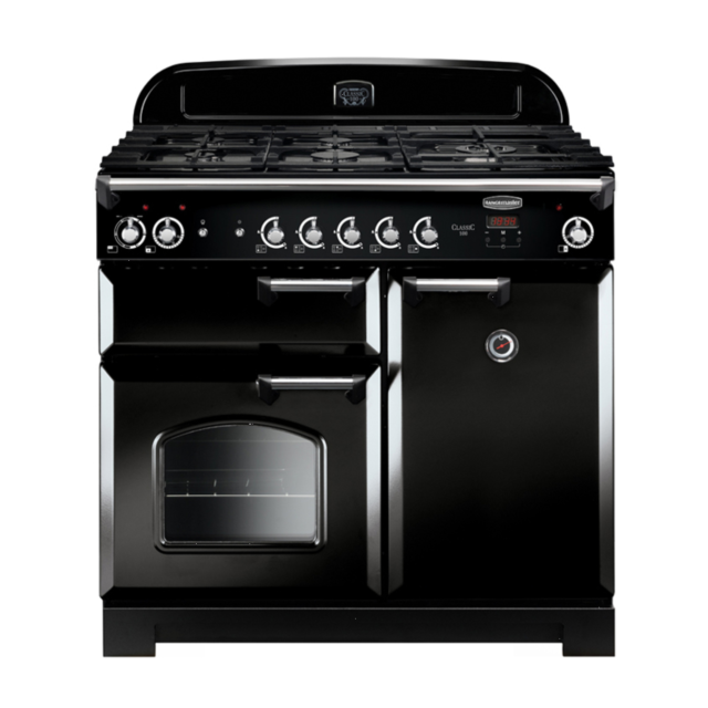 Rangemaster CLA100DFFBL/C (116880) CLASSIC 100cm Dual Fuel Range Cooker