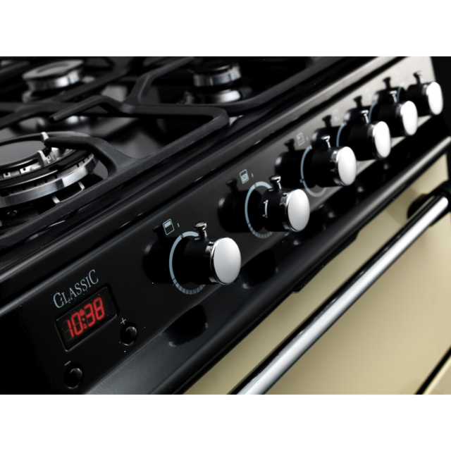 Rangemaster CLA60NGFCR/C Classic 60cm Gas Freestanding Cooker, Cream