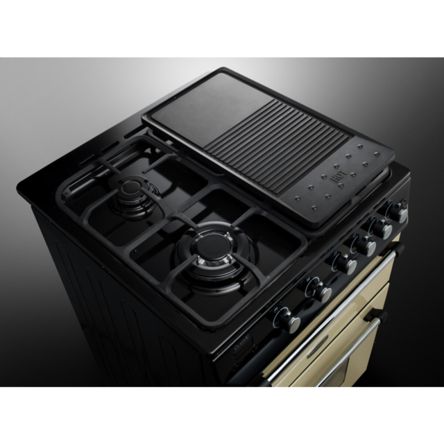 Rangemaster CLA60NGFCR/C Classic 60cm Gas Freestanding Cooker, Cream
