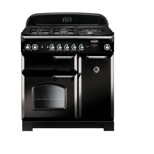 Rangemaster CLA90DFFBL/C CLA90DFFBL Classic Dual Fuel Range Cooker