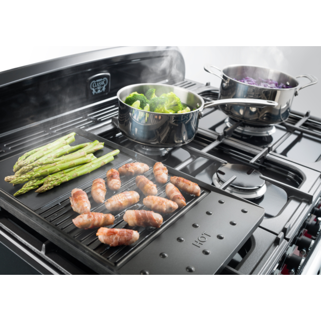 Rangemaster CLA90DFFBL/C CLA90DFFBL Classic Dual Fuel Range Cooker