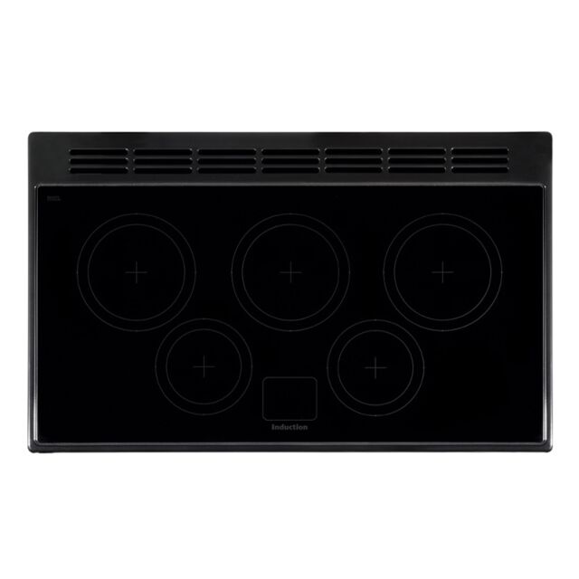 Rangemaster CLA90ECCY/C (117440) CLASSIC 90cm Ceramic Range Cooker, Cranberry - Chrome Trim