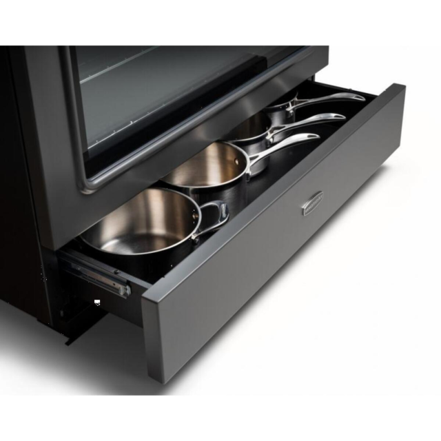 Rangemaster CLAS90FXEISL/C Classic FX 90cm Induction Cooker, Slate, Chrome
