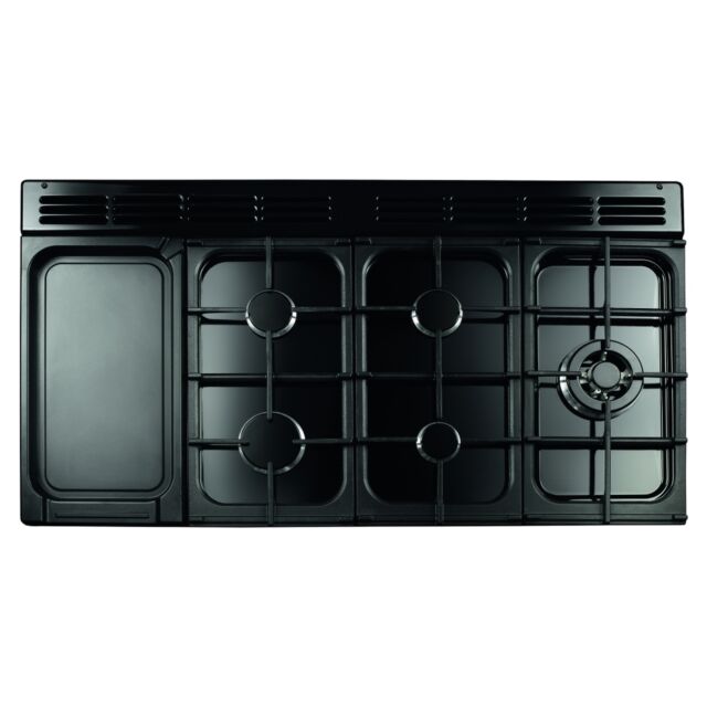 Rangemaster CLDLB110DFPHTH/CM1 Classic Deluxe 110cm Dual Fuel BC Heather/Chrome