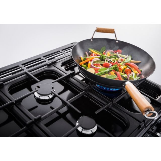 Rangemaster CLDLB110DFPHTH/CM1 Classic Deluxe 110cm Dual Fuel BC Heather/Chrome