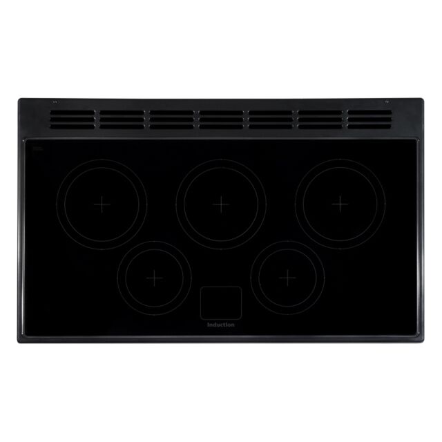 Rangemaster CLO110EIPGBL/CM1 Classic OC 110cm Induction Cooker, Black/Chrome (2025)