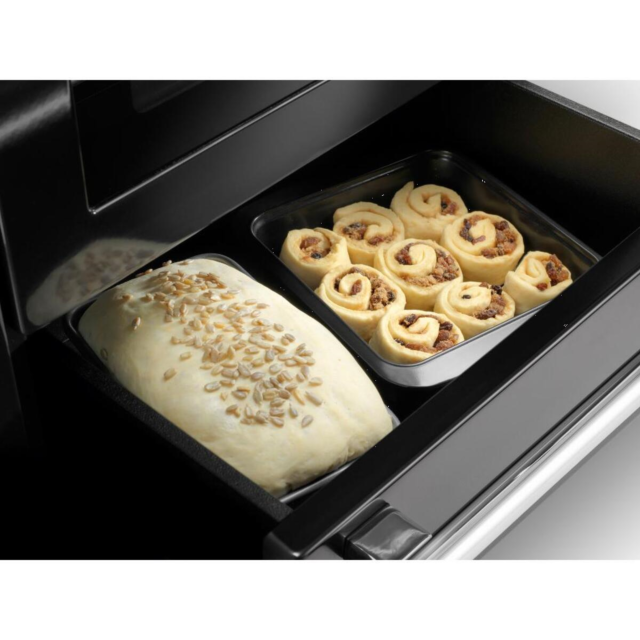Rangemaster EDL110DFFSL/C (117270) Encore Deluxe 110cm DF Range Cooker, Slate/Chrome